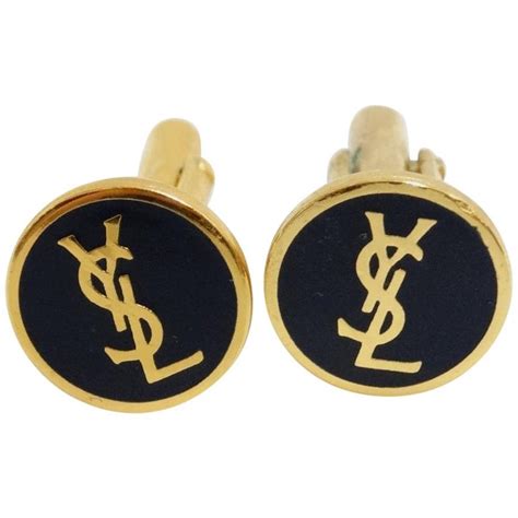 ysl cufflinks